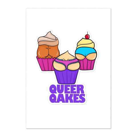 Queer qakes stickers