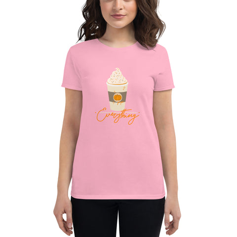 Pumpkin Spice Over Everything Women's t-shirt