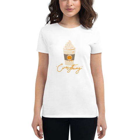 Pumpkin Spice Over Everything Women's t-shirt